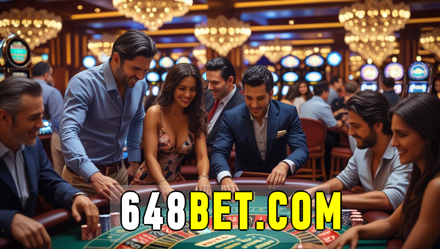 648bet: Caça-níqueis e Bônus Imperdíveis no Cassino ao Vivo!